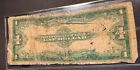  1 1923 Silver Certificate Large Bank Note Bill Blue Seal One Dollar- About Good