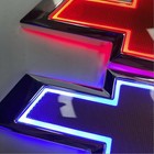 5d Led Chevrolet Car Emblem Trunk Tail Logo Light Badge Lamp Compatible No Truck