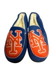 Men s New York Mets Colorblock Moccasin Slippers L New  69 Size 11-12