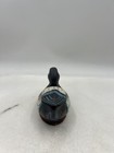 Painted Duck Figurine Tabletop Crumb Brush Small Decorative Decoy Accent Home