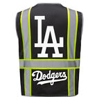        los Angeles Dodgers Safety Ppe Vest W silver Reflective Logo M l xl 2xl-4xl