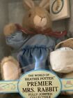 Peter Rabbit Plush Fully Jointed World Of Beatrix Potter  30550 Eden Style