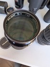 Lot Of 10 Assorted Mount Vintage Slr Camera Lenses  4 Tele Converters