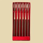 Vintage Mid Century Modern Fondue Fork Set Stainless Steel Japan