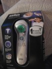 New Braun No Touch   Forehead Thermometer Color Coded Temp Ntf 3000 Guide Sealed