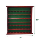 Golf Ball Display Case - Wall Cabinet - No Door - Holds 49 Balls 