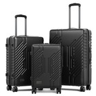 20 24 28  Trolley Case 3-piece Hardside Lightweight Spinner Luggage Bag Set Tsa
