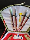 Asian Chinese Calligraphy Japanese The Ancient Art Of Sumi-e Set In A Box