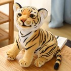 27cm Tiger Plush Toy Stuffed Soft Animal Pillow Dolls For Kids Birthday Gift Kid