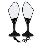 Rearview Mirrors Led Turn Signals Fit For Suzuki Gsxr600 Gsxr750 2001-05 09-2012