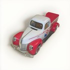 Pepsi Cola Vintage 1940 Ford Truck Diecast Red   White By Golden Wheel