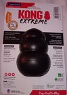 Kong Extreme Large Fetch   Chew Dog Toy Black Durable Rubber Treat Stuffable 4 
