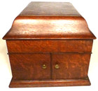 Victor Victrola Vv-viii Oak  Shell   - 19  X 15  X 14  - Very Nice Condition