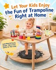 Brobear Baby Jumper Activity Center 360   Rotating Seat 8 Toys Wood Montessori