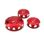 For Ducati Monster Hypermotard 1200 Evo Panigale V4 Brake Fluid Reservoir Cover