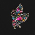 Vibrant Colorful Butterfly Brooch Pin Elegant   Exquisite Party Jewelry