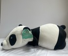 Pillowfort Weighted Panda Bear 24    Plush Black white Throw Pillow Anxiety Relief