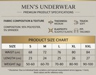 5 Pack Men s Boxer Briefs Soft Everyday Underwear Multi   color Breathable Shorts