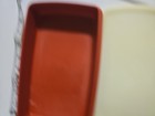 Tupperware  816 Deli Keeper Paprika Red Vintage Container With Clear Lid