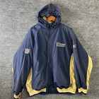 Vintage Rams Jacket Men   s Xl Nfk Football Reebok
