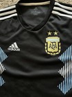 2018 Argentina Adidas Soccer Jersey Shirt Mens L Climalite Football Kit Away