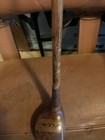Antique Hickory Wood Shaft Spalding Stripe Top 18  Spoon D0 Golf Club
