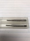 2 Pcs   0-80 Gh1 Hs 2 Flute Plug Tap  Usa  loc E1 