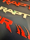 Bronco Raptor Custom Inlays Inserts - Hood Cowl  Tailgate   Rearview Mirror Art