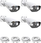 Zosi 8mp 4k Poe Ip Add-on Cameras Weatherproof Night Vision With Ethernet Cables