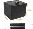 Locking Storage Console Safe Box With 3-digit Combo For 2021   2024 Ford Bronco