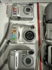 Lot Of 18 Untested  Digital Cameras Featuring Canon Nikon Sony Kodak   More