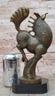 Flying Horse Bronze Figurine Abstract Art By Milo Vintage Collectible Sculpture