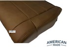 2007 To 11  Fits Jeep Wrangler Rubicon Driver Bottom Leather Cover Dk Saddle Tan