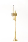 Flag Trumpet Bb Pitch Shinning Brass With Case Super Hard Case