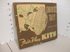 Fair Play Kits 1940s Vintage Chocolate Taffy Candy Box Store Display Comic Kids