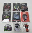 Zobie Fright Enamel Pin Lot 9 Horror Freddy Chud Swamp Bright Burn