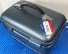 Vintage American Tourister Hard Shell Train Case Cosmetics Tray Mirror   Keys