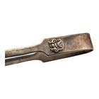 Vintage Sterling Silver Sugar Tongs Columbia 900 Silver Tribal God  30g Mexico 