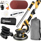 800w Powerful Electric Drywall Sander With Vacuum  99  Dust Absorption Dust-free