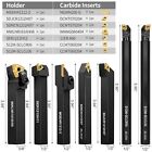 Metal Lathe Cutting Tools - 7pcs 1 2  Indexable Lathe Turning Tool With 7pcs Ind