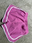 Champion Girls Solid Pink white Athletic Activewear Shorts L 14 16 Lined