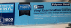 Inspire Stretch Vinyl Exam Gloves Blue Large Lpowder Free  1000 Gloves