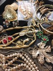 Lot Of Antique To Vintage    craft    Pieces And Parts Jewelry  Repair  Harvest 