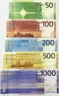 Norway Set 5 Unc 50 100 200 500 1000 Kroner 2016-2019 P 53 54 55 56 57