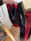 Renaissance Dress Medieval Costume Velvet Halloween Queen Gothic Gown S New