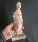 Ancient Greek Terracotta Female Figure E  Mediterranean Roman Period 3rd C Ad