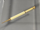 Antique 1871 Propelling Pencil Gold Filled Gf Mechanical Victorian Sewing Ladies