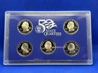 Usa 2008 5 Coin State Quarters Proof Set With Original Case    Coa