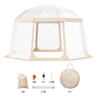Sports Tent Instant Pop-up Clear Bubble Shelter Weather Proof 8-10 Person