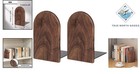 Book Ends For Shelves Heavy Duty Books Bookend Book End Decorative Wooden Book